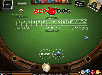 Игровой автомат Red Dog Progressive - фото № 1 Игровой автомат Red Dog Progressive - фото № 1