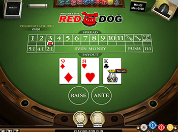 Игровой автомат Red Dog Progressive - фото № 2 Игровой автомат Red Dog Progressive - фото № 2