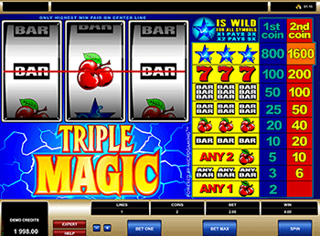 Игровой автомат Triple Magic - фото № 6 Игровой автомат Triple Magic - фото № 6